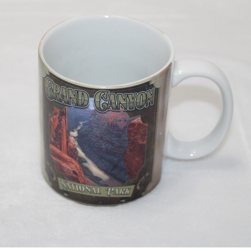Grand Canyon National Park Souvenir Ceramic Coffee Mug Arizona Landscape Wrap